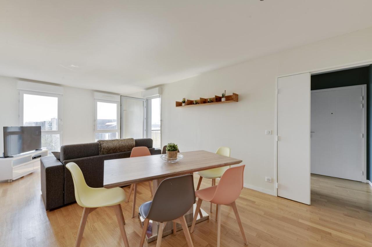 Apartmán Chic Apart With Great View Of Paris Saint-Denis  Exteriér fotografie