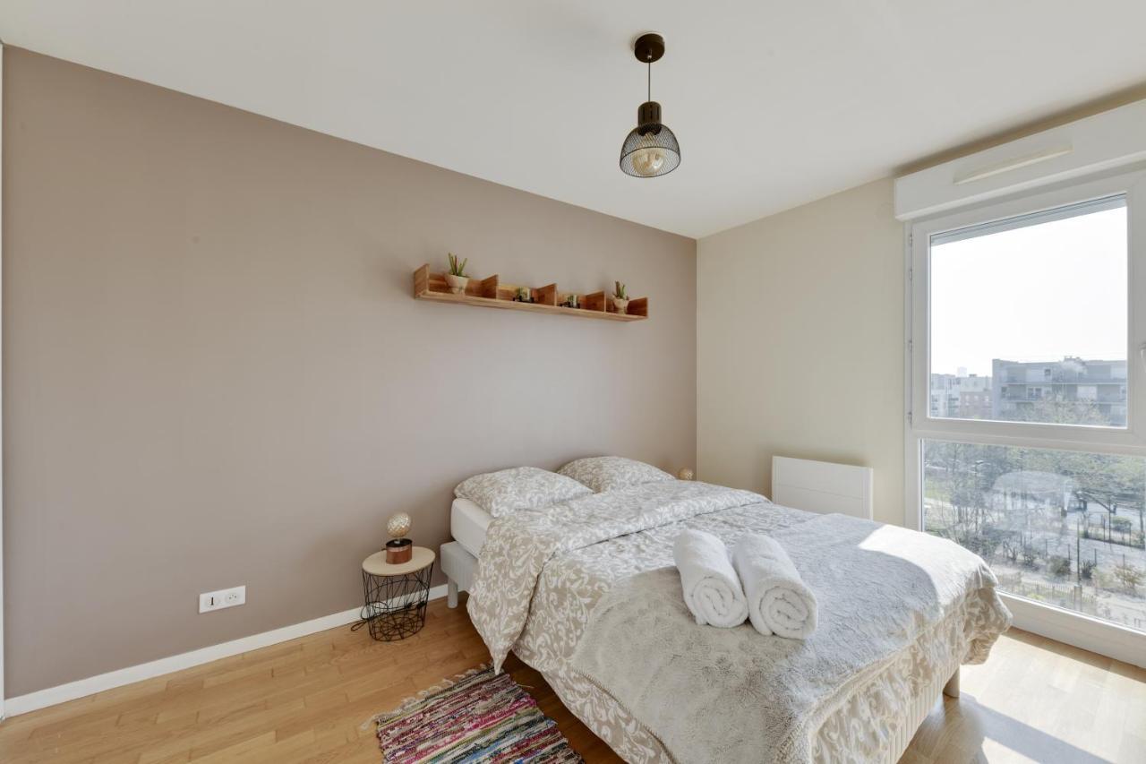 Apartmán Chic Apart With Great View Of Paris Saint-Denis  Exteriér fotografie