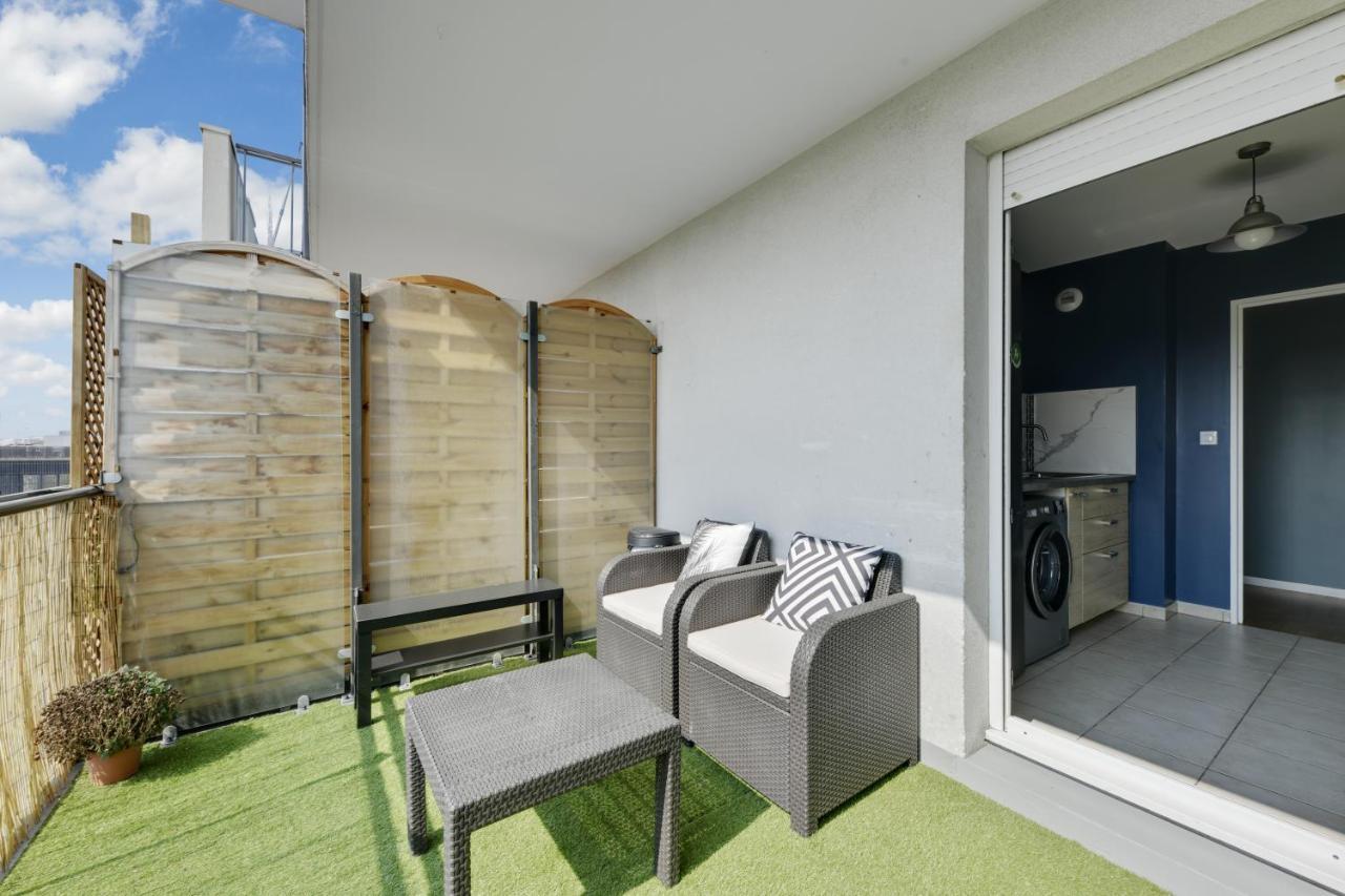 Apartmán Chic Apart With Great View Of Paris Saint-Denis  Exteriér fotografie