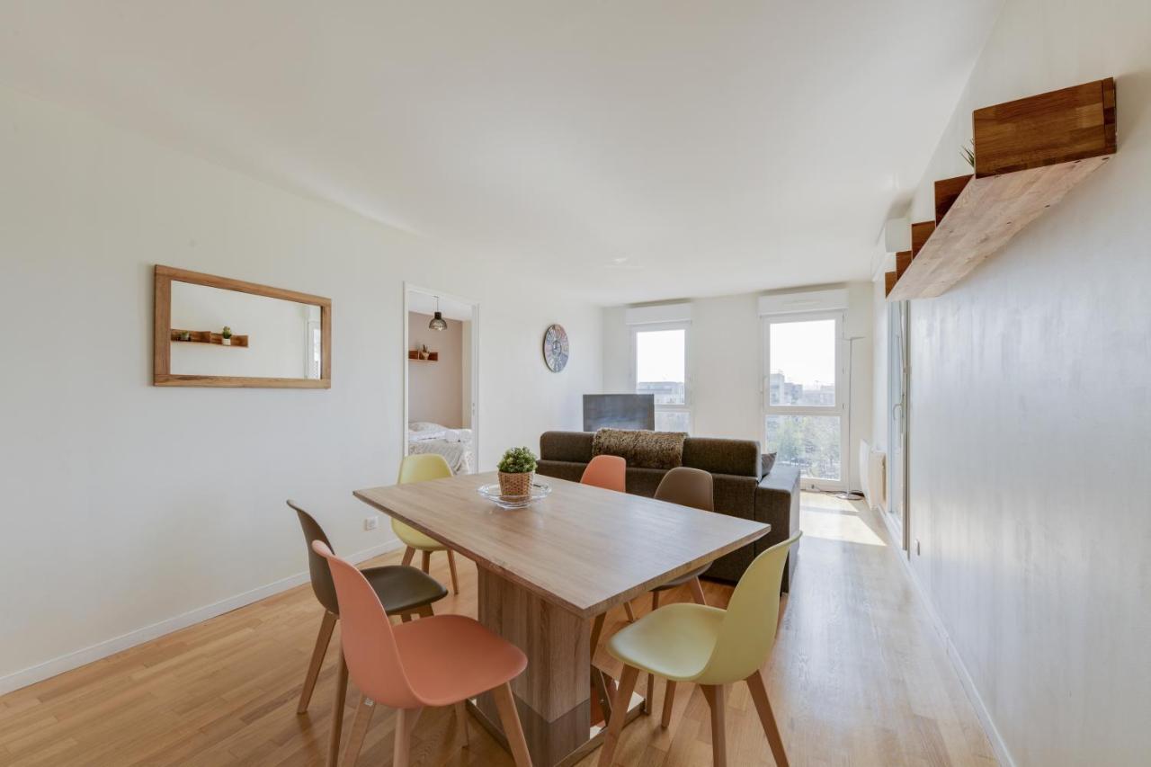 Apartmán Chic Apart With Great View Of Paris Saint-Denis  Exteriér fotografie